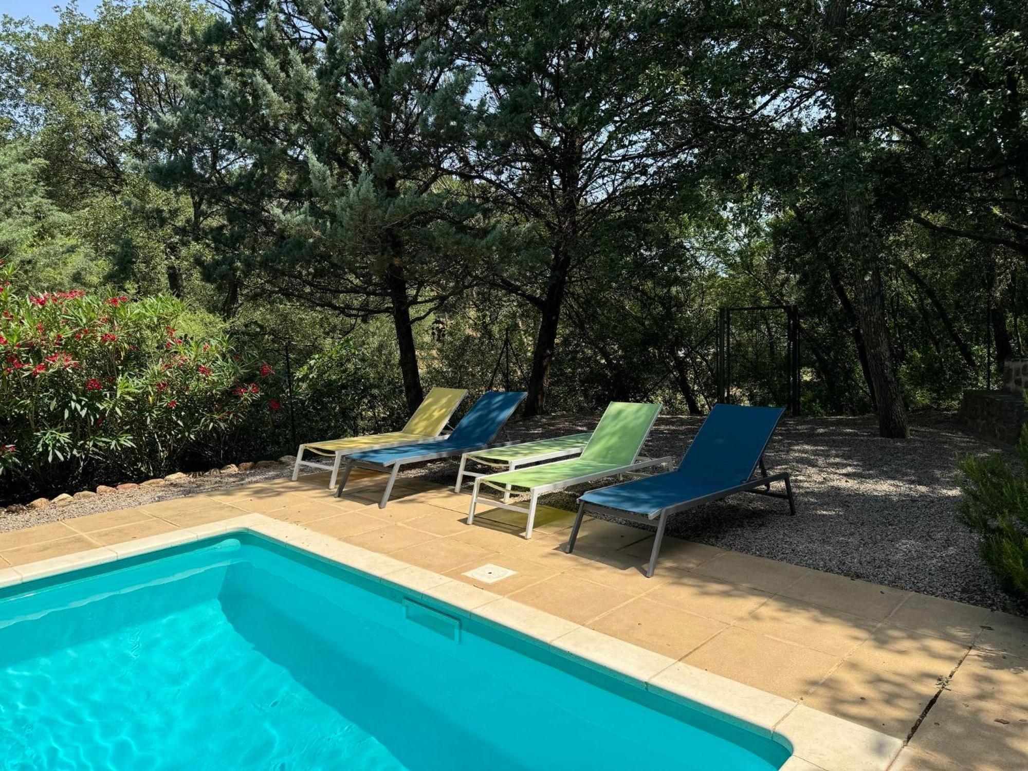 Maison Avec Piscine Chauffee Entre Mer Et Montagne Montauriol  Экстерьер фото
